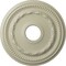 Ekena Millwork Federal Ceiling Medallion (Fits Canopies up to 8 1/2"), 15 3/8"OD x 3 5/8"ID x 1"P, Clear Yellow CM15FECYF - alternate 1